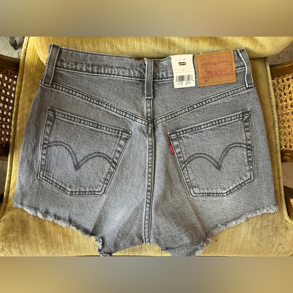 Levi's Premium 501° ORIGINAL FIT HIGH RISE WOMEN'S SHORTS - Picture 4 of 7
